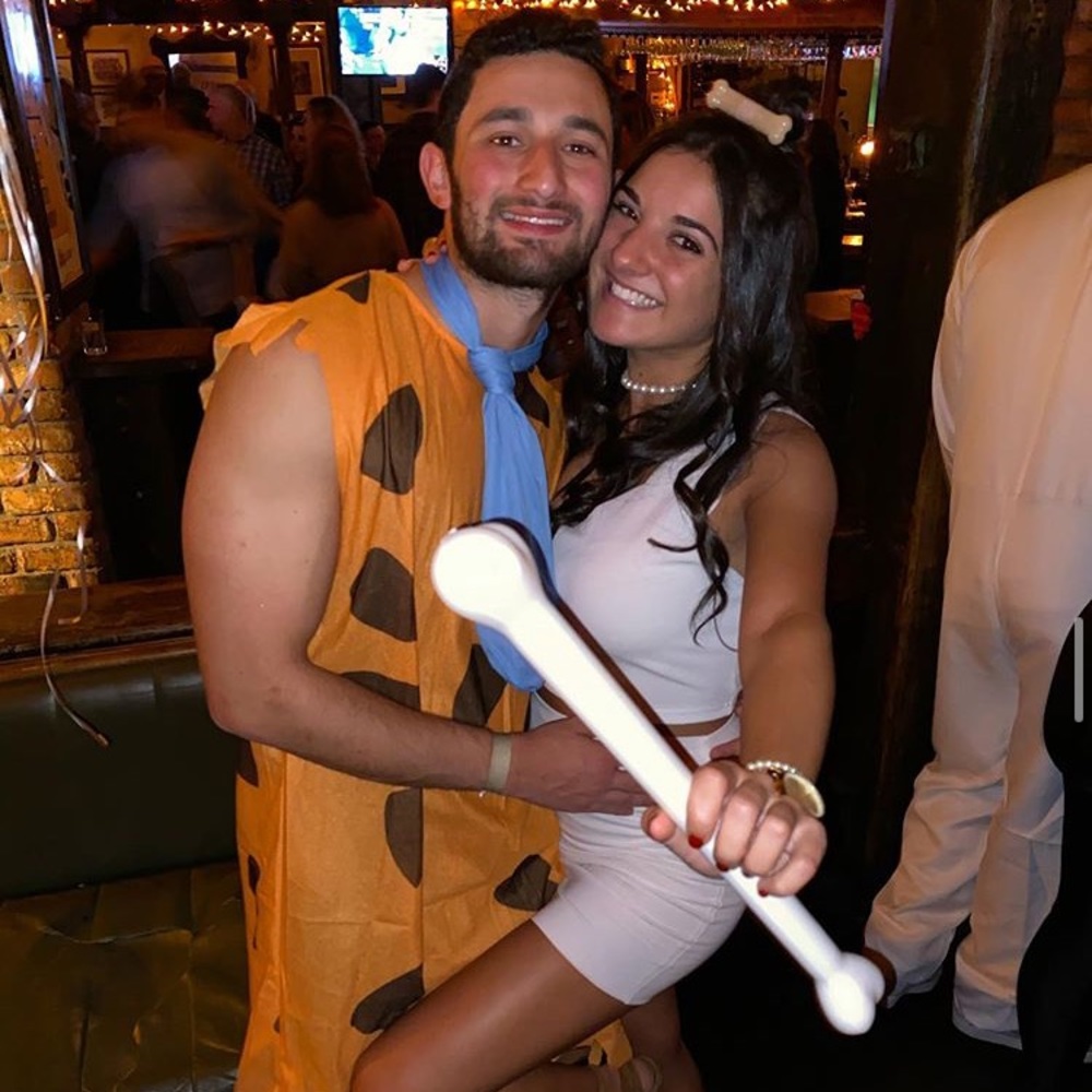 Fred and Wilma Halloween Costume!!